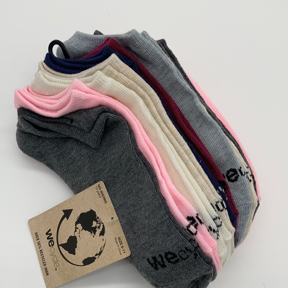 wecycle. Accessories - NWT WeCycle No Show Socks 10 pair sz 9-11 multi co